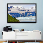 Hubbard Glacier and Snowcapped Peaks Wall Art