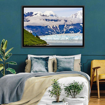 Hubbard Glacier and Snowcapped Peaks Wall Art