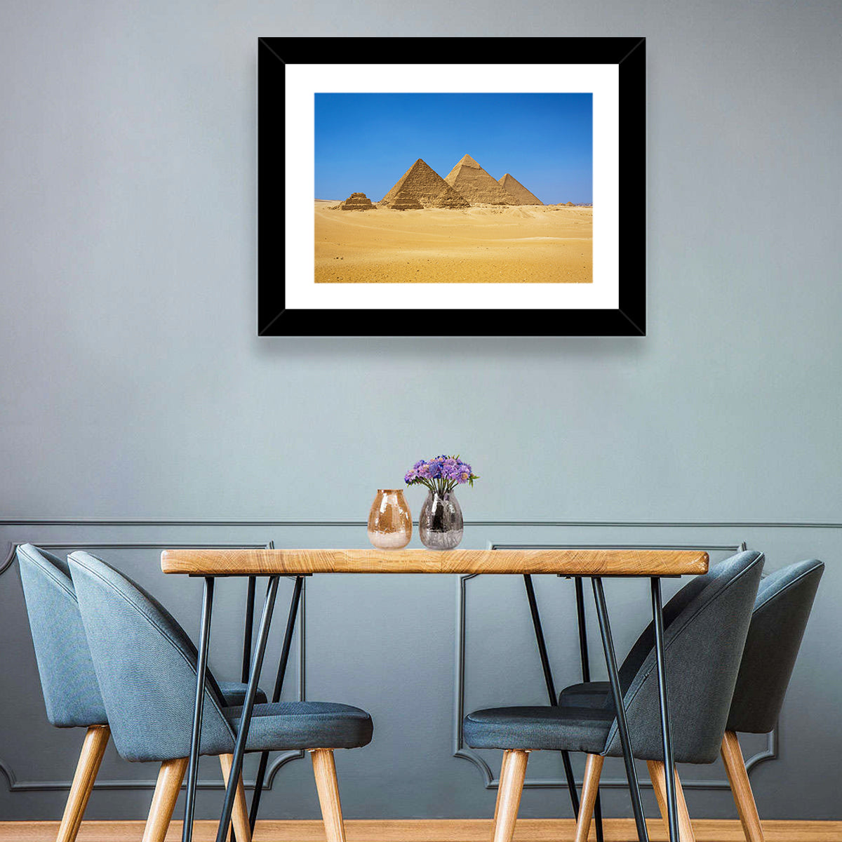 Pyramids of Giza Photograph Wall Art