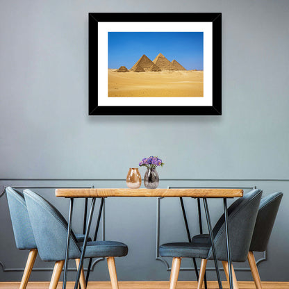 Pyramids of Giza Photograph Wall Art