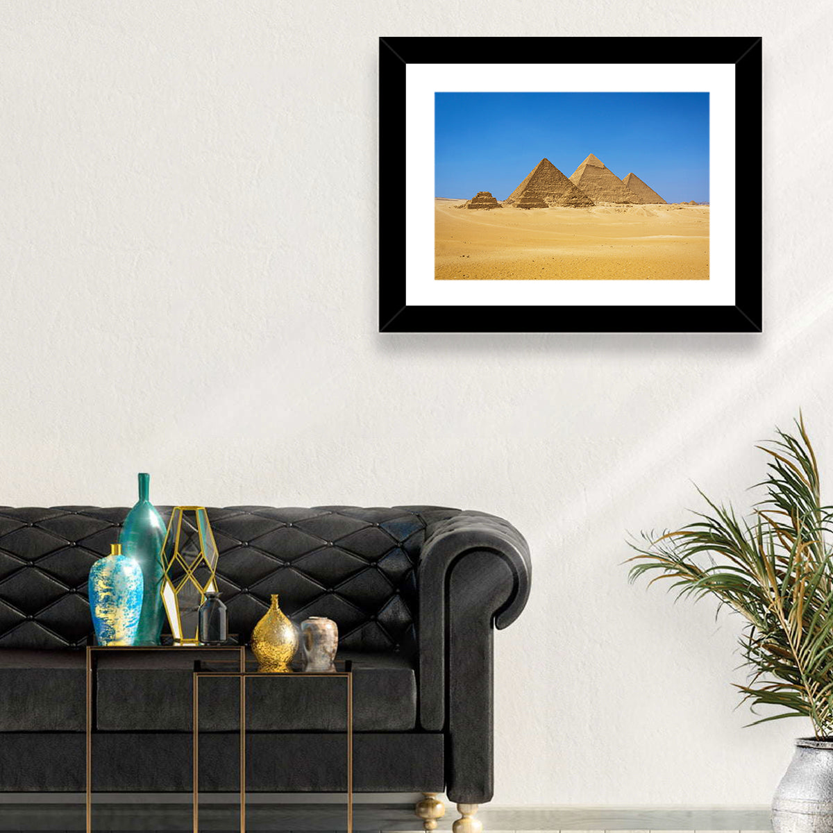 Pyramids of Giza Photograph Wall Art
