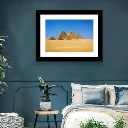 Pyramids of Giza Photograph Wall Art