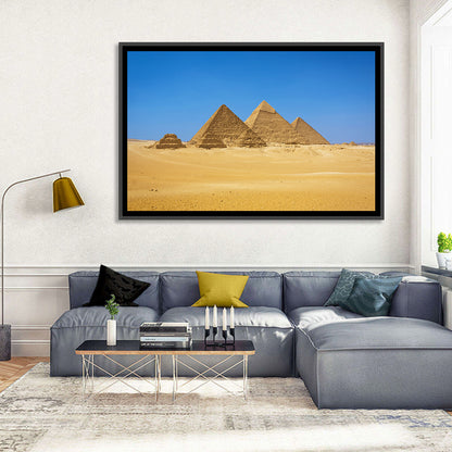 Pyramids of Giza Photograph Wall Art