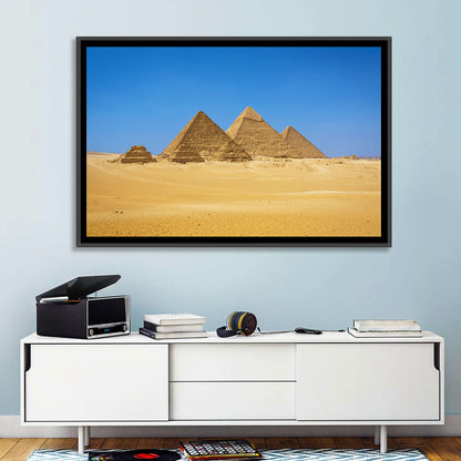 Pyramids of Giza Photograph Wall Art