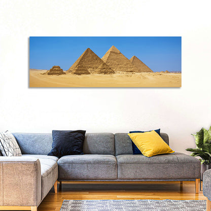 Pyramids of Giza Photograph Wall Art