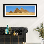 Pyramids of Giza Photograph Wall Art