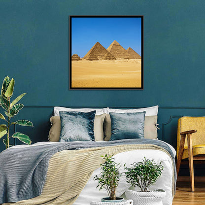 Pyramids of Giza Photograph Wall Art