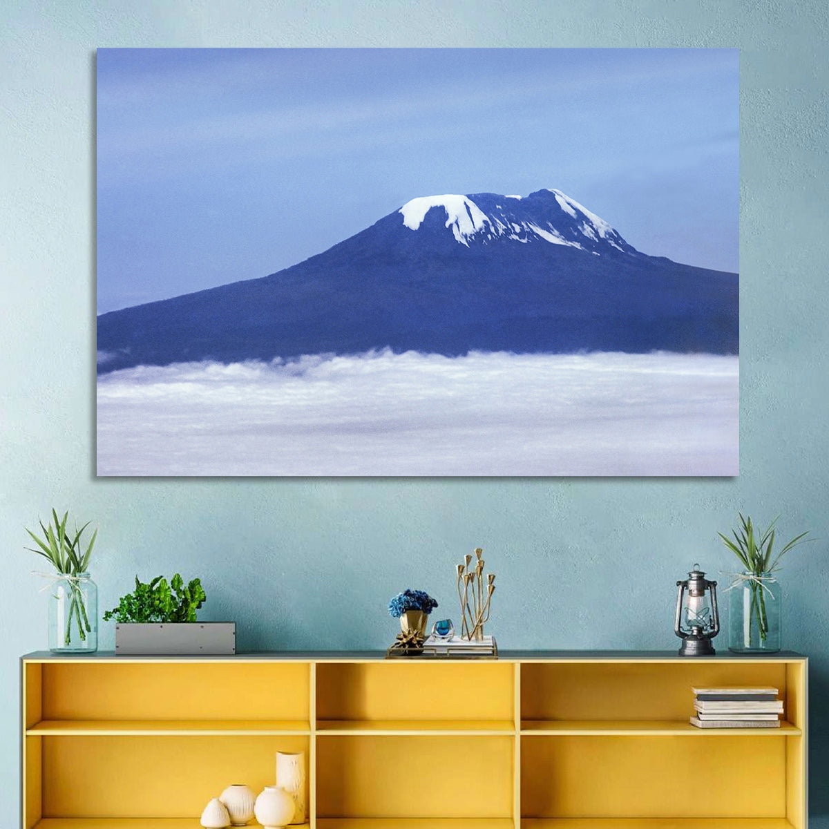 Snow-capped Kilimanjaro Wall Art
