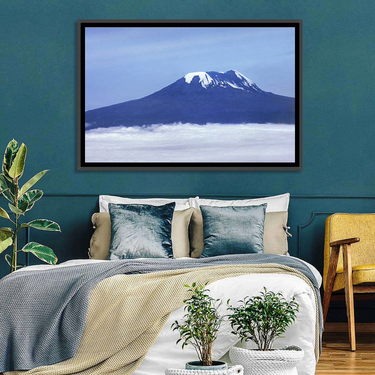 Snow-capped Kilimanjaro Wall Art