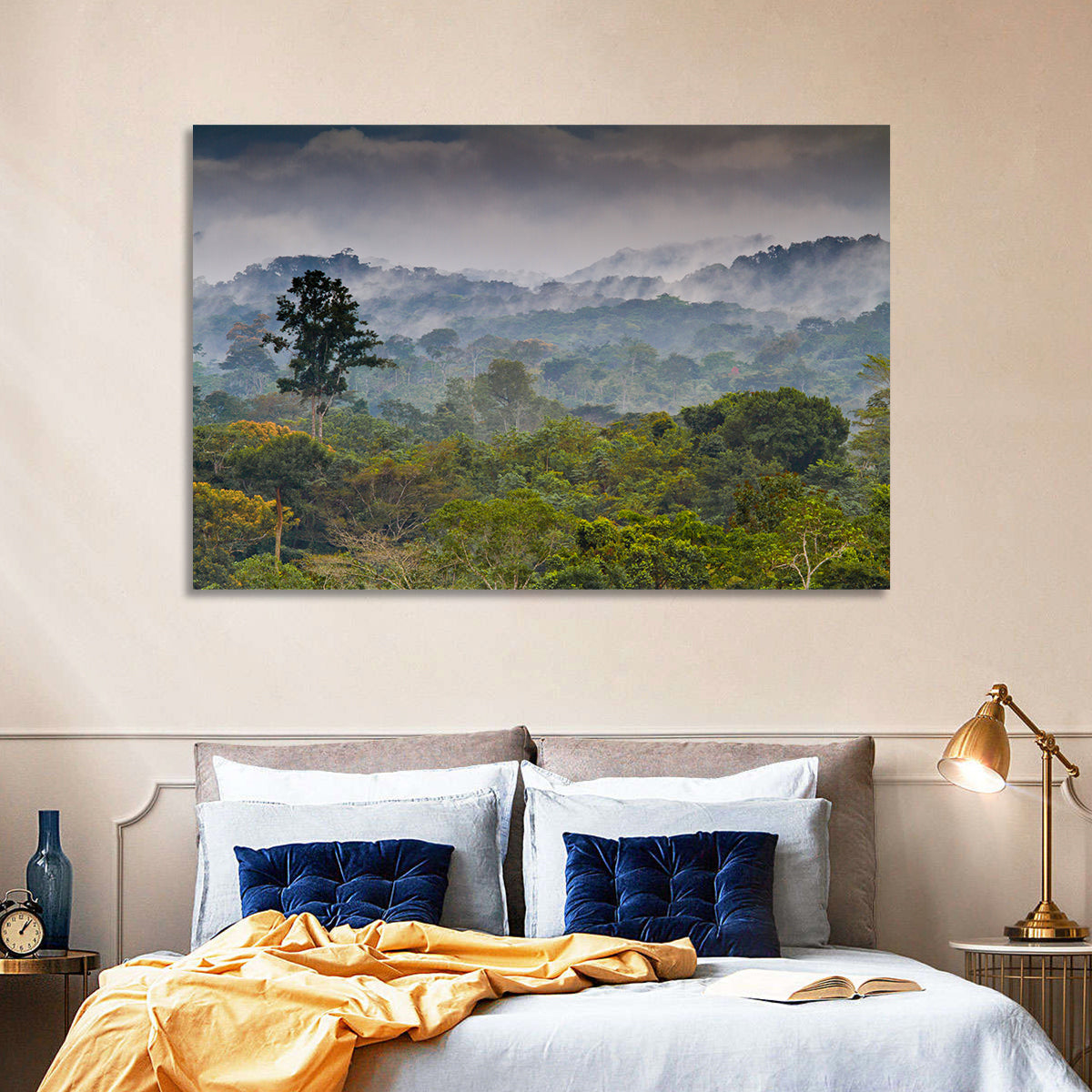 Guinea Rainforest Landscape Wall Art