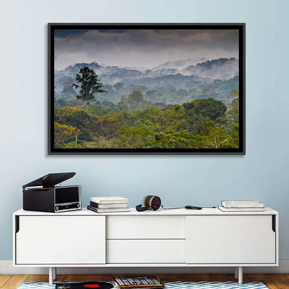 Guinea Rainforest Landscape Wall Art