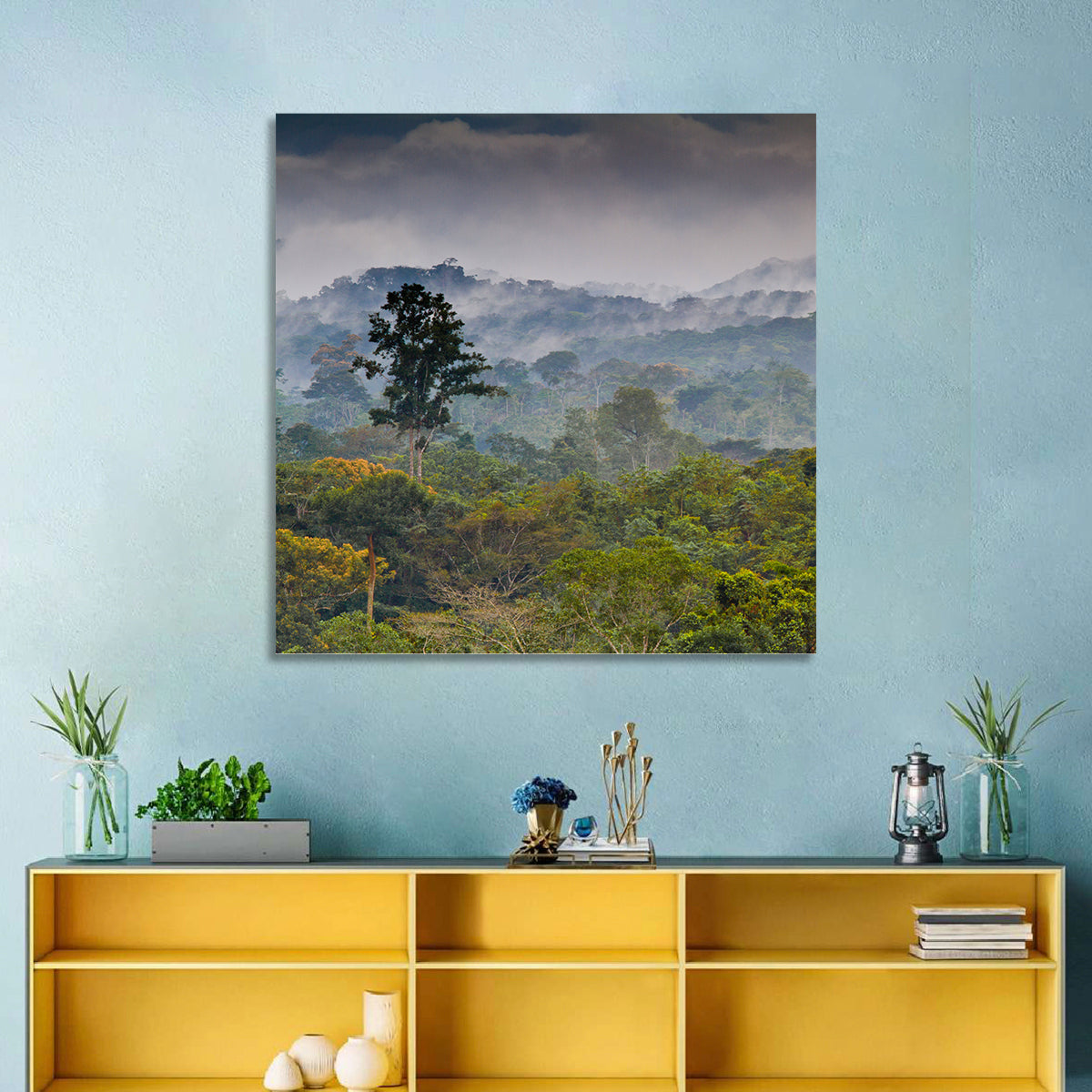 Guinea Rainforest Landscape Wall Art