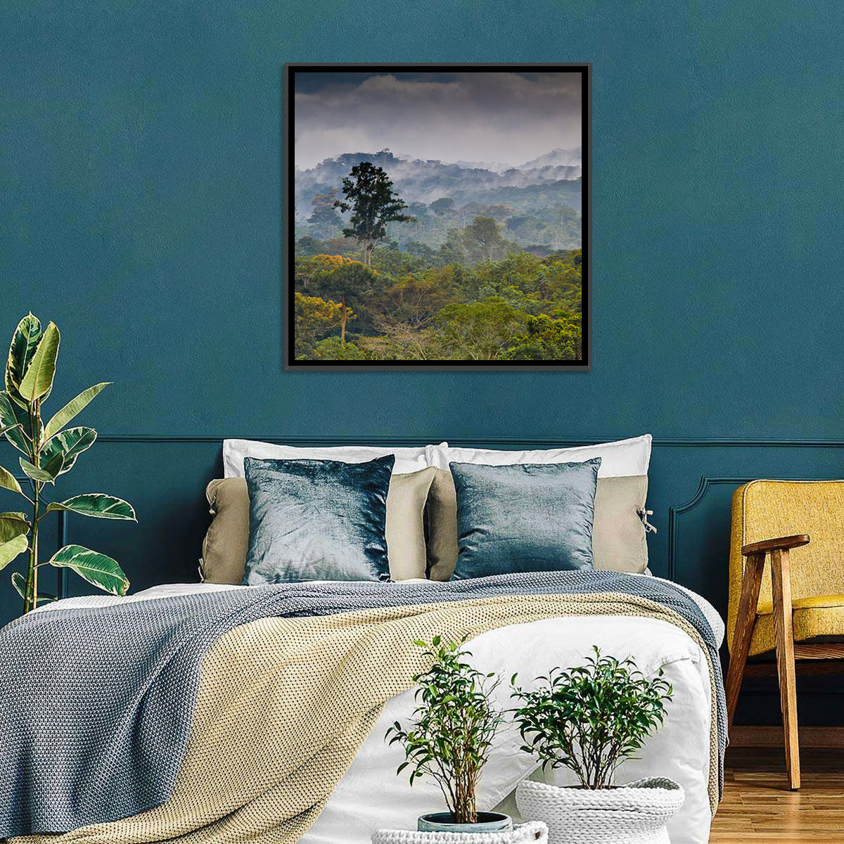 Guinea Rainforest Landscape Wall Art