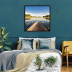 Mokoro Canoe in Okavango Delta Wall Art