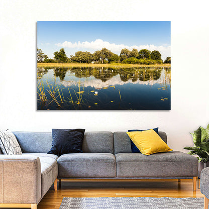 Okavango Delta Waterlilies Wall Art