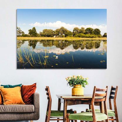 Okavango Delta Waterlilies Wall Art