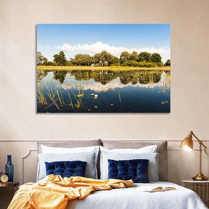 Okavango Delta Waterlilies Wall Art