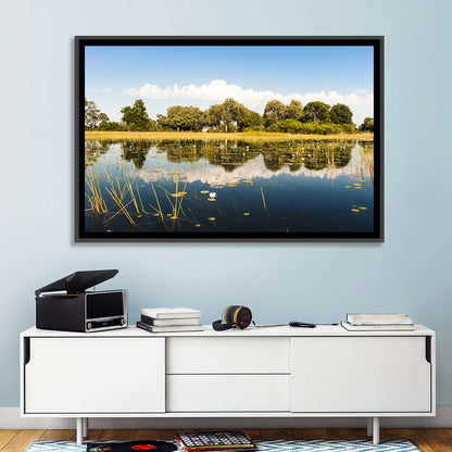 Okavango Delta Waterlilies Wall Art