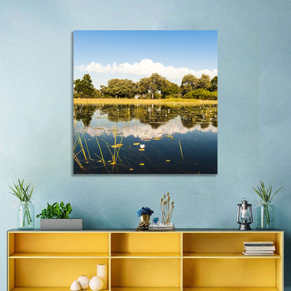 Okavango Delta Waterlilies Wall Art