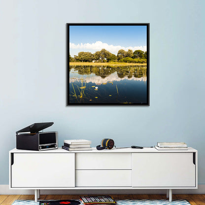Okavango Delta Waterlilies Wall Art