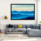 Smoky Mountain Layers at Dawn Wall Art