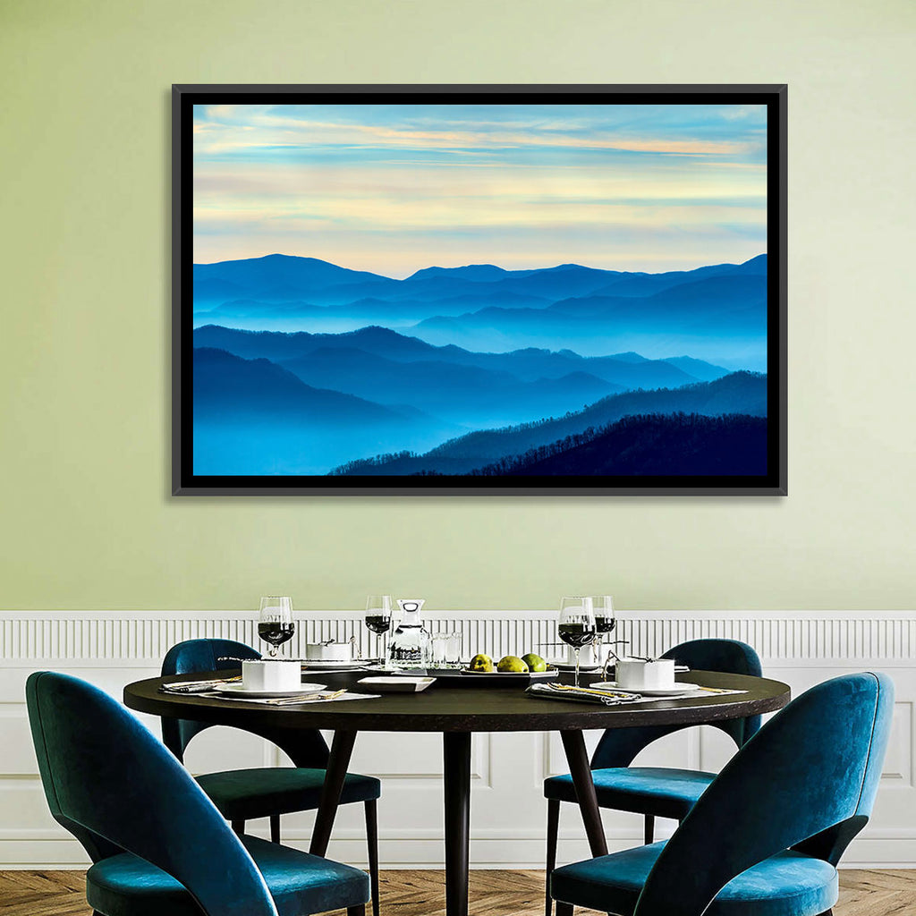 Smoky Mountain Layers at Dawn Wall Art