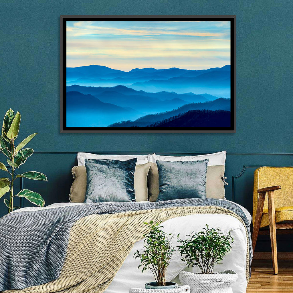 Smoky Mountain Layers at Dawn Wall Art