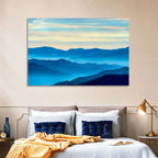 Smoky Mountain Layers at Dawn Wall Art