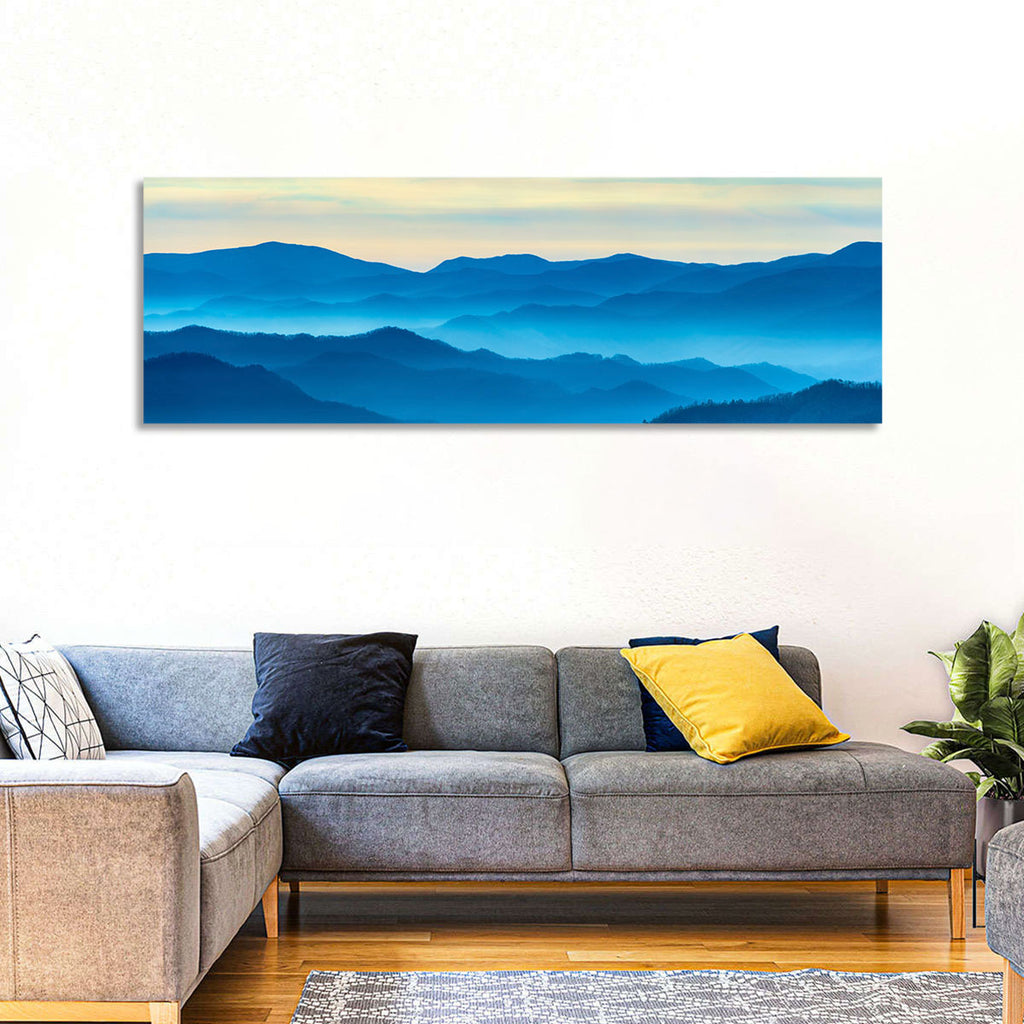 Smoky Mountain Layers at Dawn Wall Art