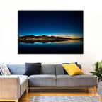 Kleifarvatn Lake at Dusk Wall Art
