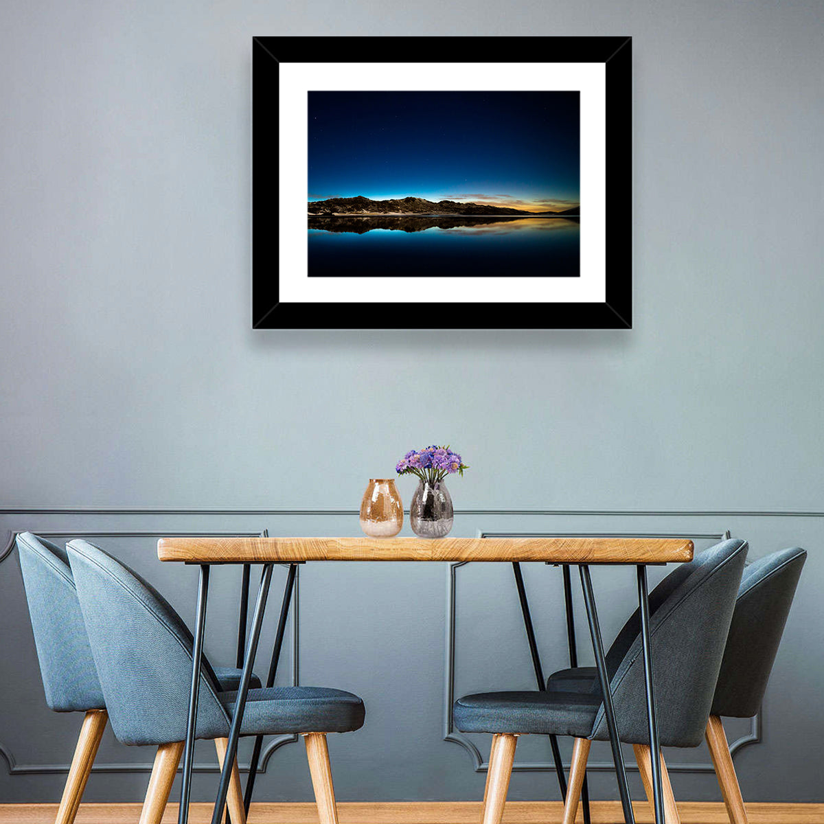 Kleifarvatn Lake at Dusk Wall Art