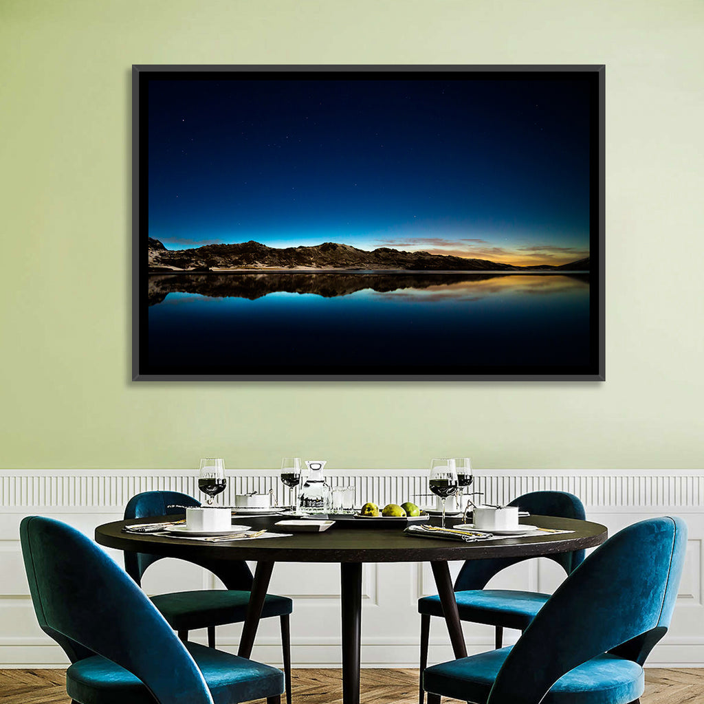 Kleifarvatn Lake at Dusk Wall Art