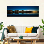 Kleifarvatn Lake at Dusk Wall Art