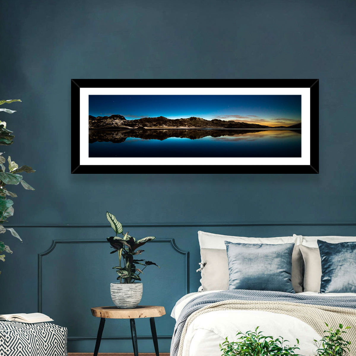 Kleifarvatn Lake at Dusk Wall Art