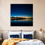 Kleifarvatn Lake at Dusk Wall Art