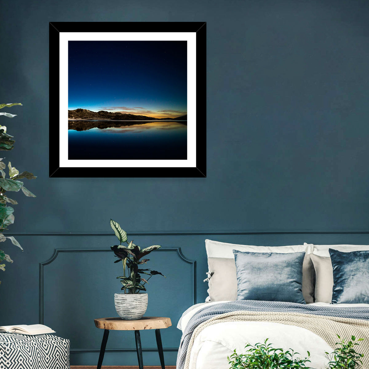 Kleifarvatn Lake at Dusk Wall Art