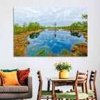 Viru Bog Reflections Wall Art
