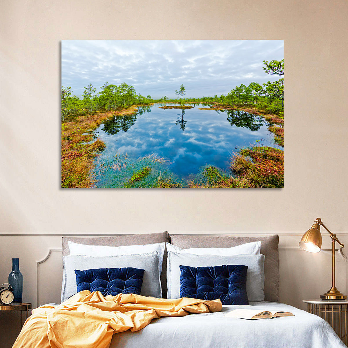 Viru Bog Reflections Wall Art