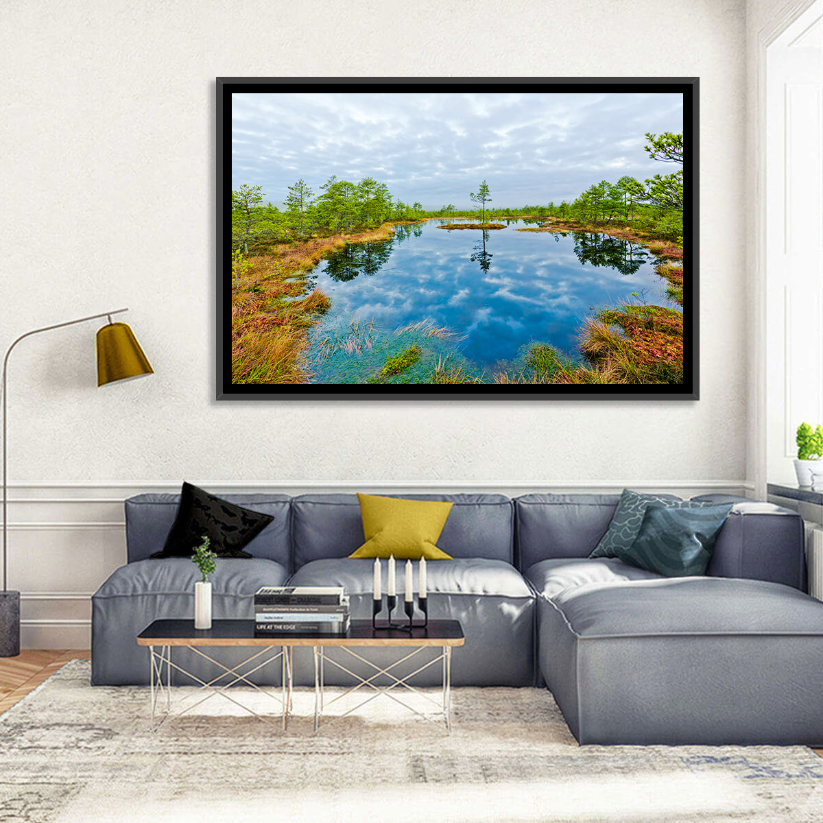 Viru Bog Reflections Wall Art