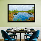 Viru Bog Reflections Wall Art