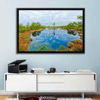 Viru Bog Reflections Wall Art