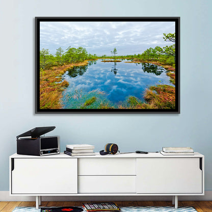 Viru Bog Reflections Wall Art