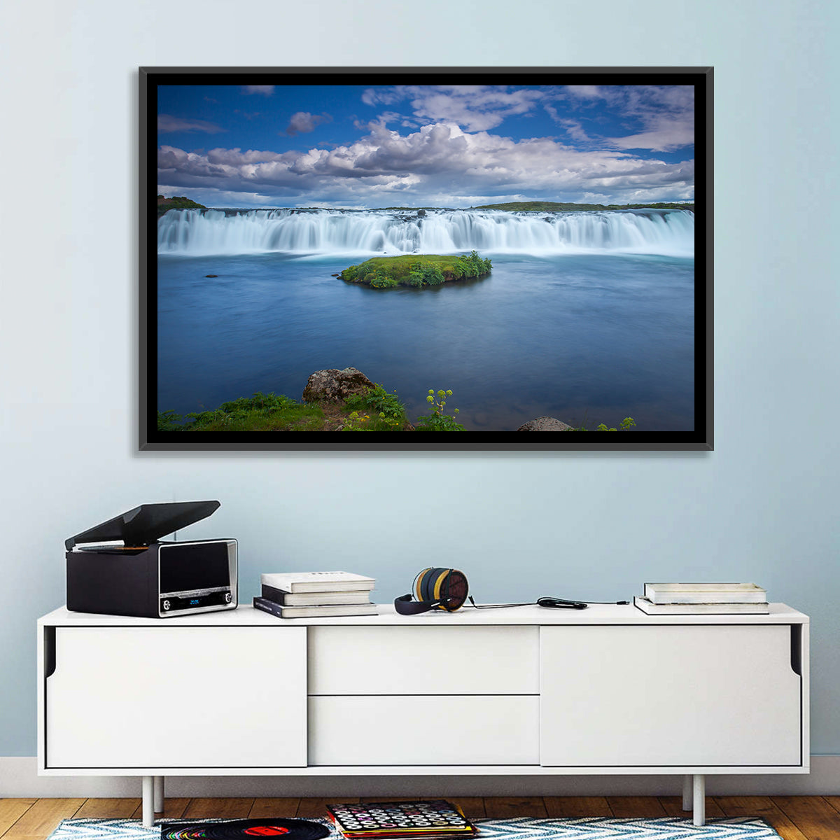 Faxi Waterfall Long Exposure Wall Art