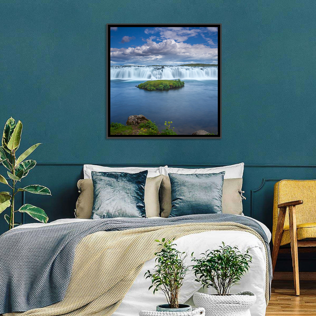 Faxi Waterfall Long Exposure Wall Art