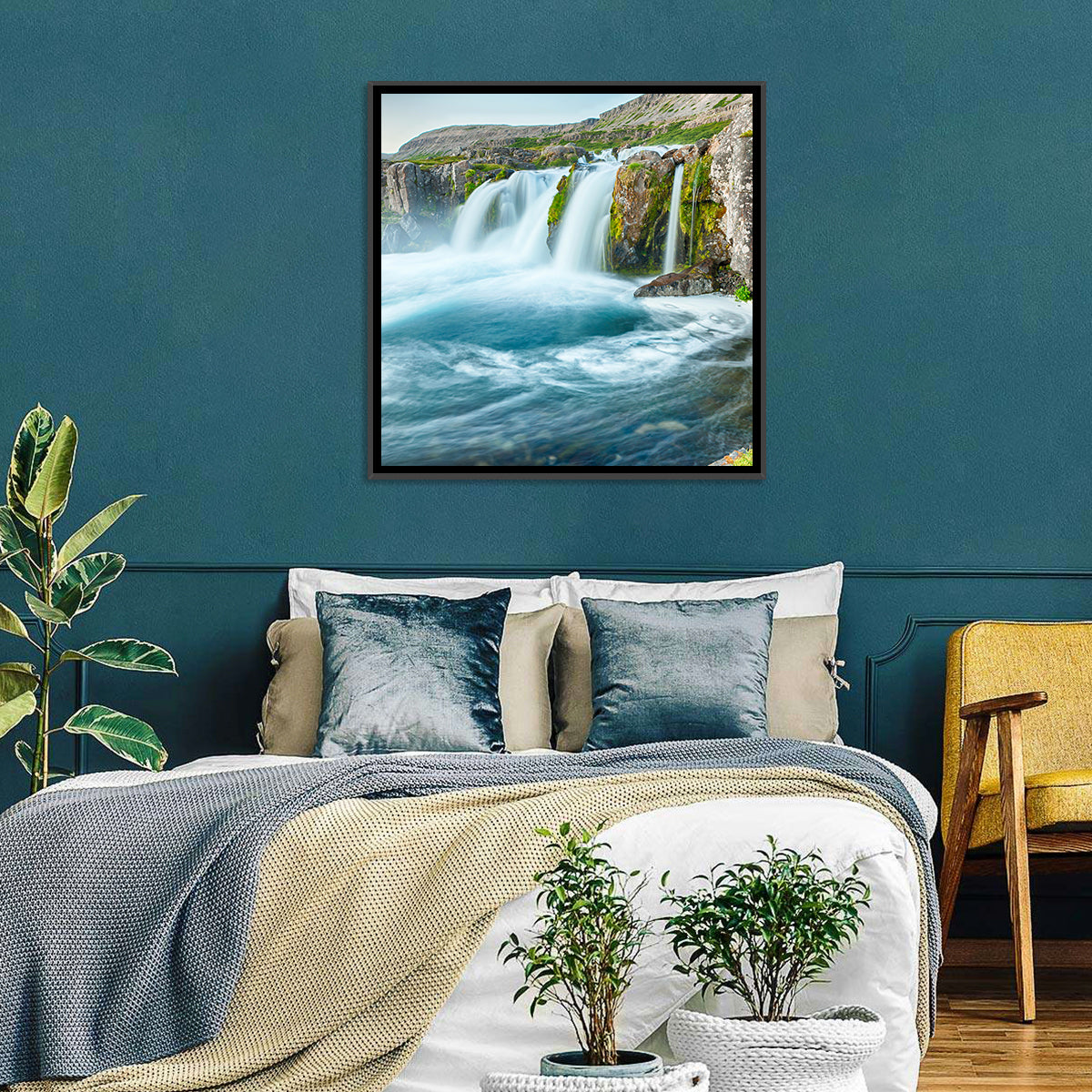 Dynjandi Waterfall Wall Art