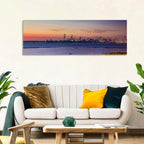Mumbai Skyline at Dusk Wall Art