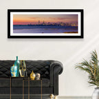 Mumbai Skyline at Dusk Wall Art