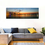 Manama Golden Hour Skyline Wall Art