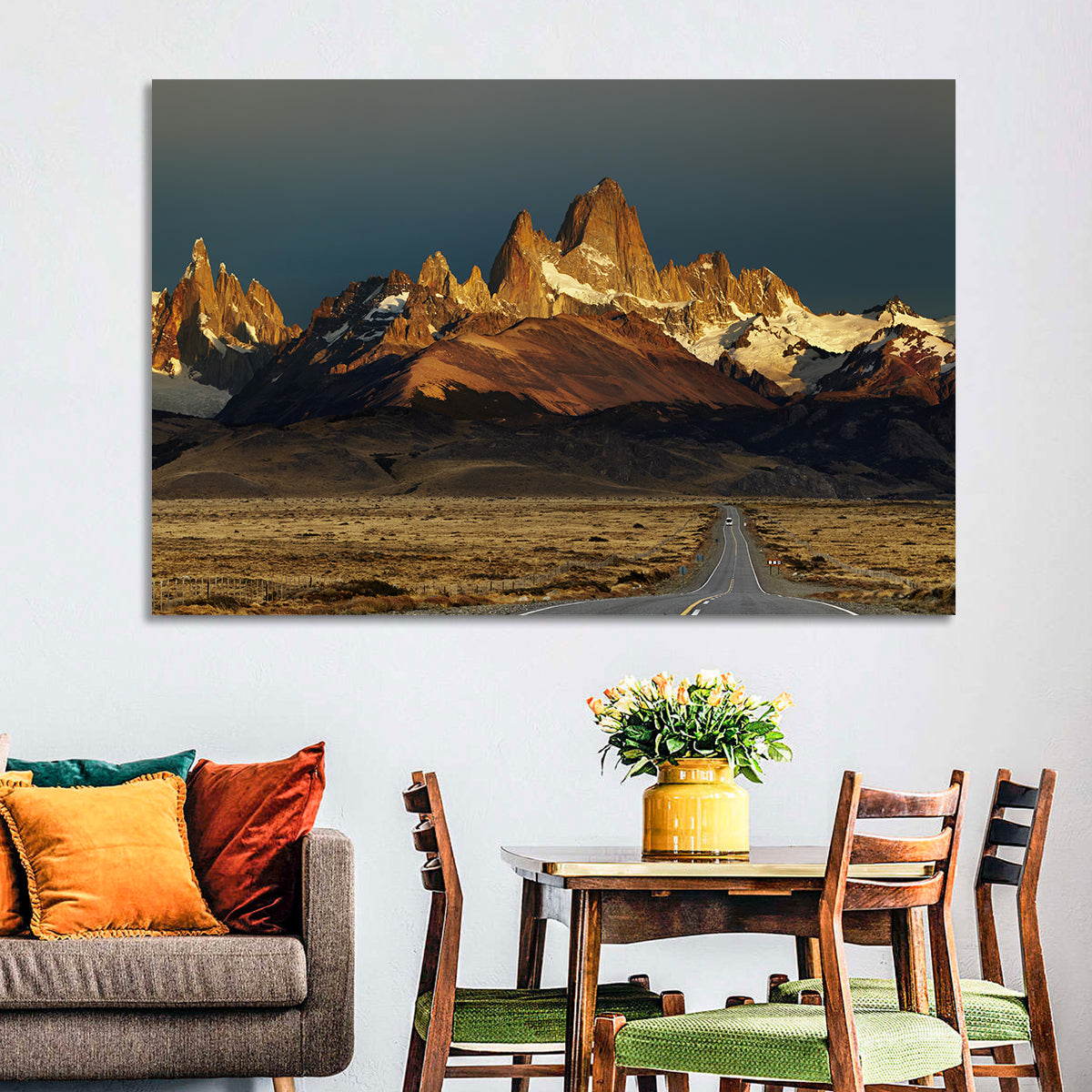 Mount Fitz Roy Sunrise Wall Art