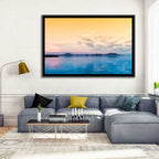 Lake Balaton at Golden Hour Wall Art